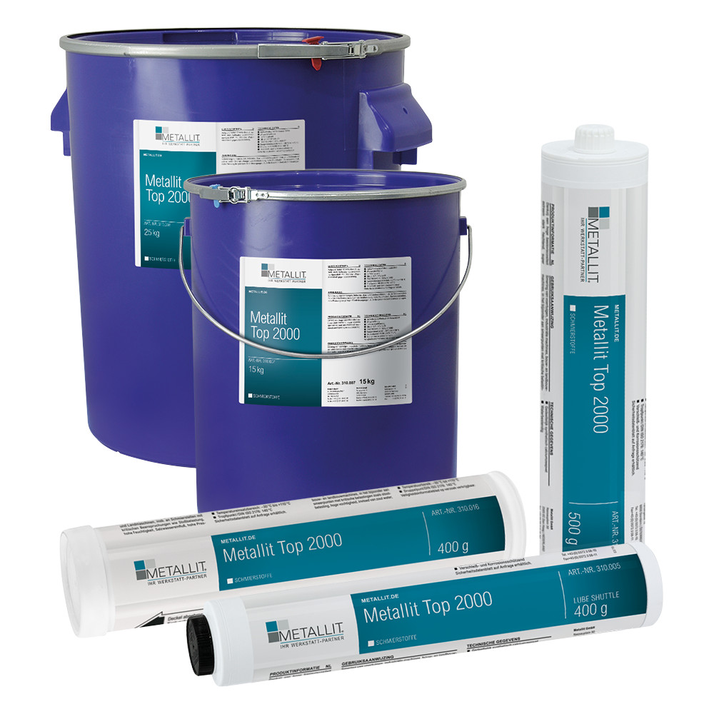Metallit Top 2000 | Metallit Top 2000 400g Lube-Shuttle Kartusche | 310005